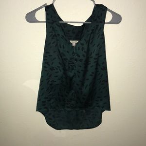 Crop top with light wear